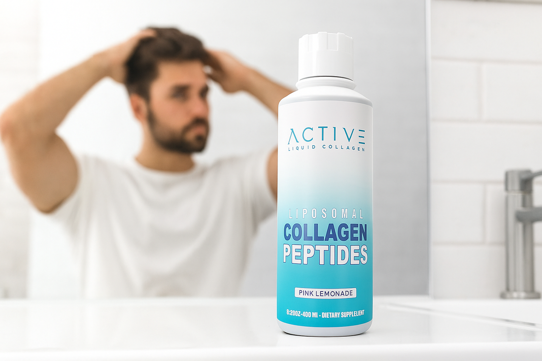 How Liquid Collagen and Biotin Can Help Men with Thinning Hair